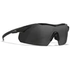 Wiley X VAPO THREE-LENS SYSTEM Tactical Glasses Taktiniai, apsauginiai akiniai su trim lęšiais