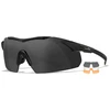 Wiley X VAPO THREE-LENS SYSTEM Tactical Glasses Taktiniai, apsauginiai akiniai su trim lęšiais