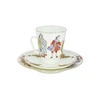 Imperial Lomonosovo imperatoriškojo kaulinio kiniško porceliano espreso puodelių rinkinys „May Ballet Cinderella“, 165 ml
