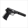 Airsoft pistoletas Walther PPK/S SD 6 mm, žalias gas