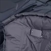 Alpinus Fiber Pro 1100 miegmaišis kairėje, pilka