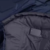 Alpinus Fiber Pro 1500 miegmaišis kairėje, tamsiai mėlyna