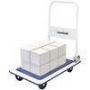 Bauerkraft Sulankstomas rankinis platforminis sandėlio transportavimo vežimėlis, 150 kg