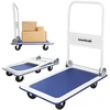 Bauerkraft Sulankstomas rankinis platforminis sandėlio transportavimo vežimėlis, 150 kg