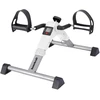Bauerkraft Sulankstomas reabilitacinis pedalų treniruoklis 2-in-1 su LCD ekranu, baltas