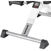 Bauerkraft Sulankstomas reabilitacinis pedalų treniruoklis 2-in-1 su LCD ekranu, baltas