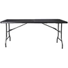 Bauerkraft sulankstomas sodo ir banketinis stalas-lagaminas, 180 cm
