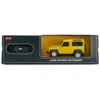 Geltonas nuotoliniu būdu valdomas automobilis „Land Rover Defender“ Rastar 78500, 1:24