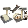 Pets Collection Gotel Trijų lygių kačių draskyklė-bokštas su guoliu