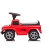 Kathay Haster Raudonas „Jeep“ pasispiriamas automobilis vaikams su garso funkcijomis