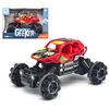 Kathay Haster Raudonas nuotoliniu būdu valdomas visureigis OFF-ROAD, 1:18