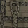 Mil-Tec raktų pakabukas su MOLLE karabinu, alyvuoginis
