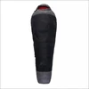 Robens Serac 600 pūkinis miegmaišis kairiarankiams -14C (195 cm) - juodas