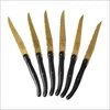 Steiko peiliai LAGUIOLE Prestige Line by STYLE DE VIE, 6 vnt., aukso spalvos