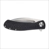 Sulankstomas peilis Trollsky Knives Mandu EVO MTE013 Liner Lock Satin MagnaCut Juodas CarbonTex G10