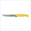 Sulankstomas peilis Victorinox Swiss Classic Pikutek 6.7838.FC1 su dantytu geležtės kraštu, geltonas