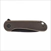 Sulankstomas peilis WE Knife Elementum WE18062X-4 bronzinis