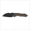Sulankstomas peilis WE Knife High-Fin WE22005-2 bronze