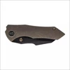 Sulankstomas peilis WE Knife High-Fin WE22005-2 bronze