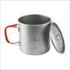 Tytaninis puodas Robens Forge Solo Pot Ultralight 650 ml – sidabrinis