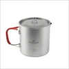 Tytaninis puodas Robens Forge Solo Pot Ultralight 650 ml – sidabrinis
