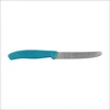 Victorinox Swiss Classic 6.7834.C1 virtuvinis peilis, dantytas, su užapvalintu galiuku, žalias