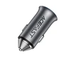 Automobilinis įkroviklis Acefast B16 95W USB-C/USB-A pilkas