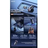 Automobilinis įkroviklis Remax RCC359 30W USB-C/USB-A juodas