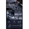 Automobilinis įkroviklis Remax RCC361 15W USB-C/USB-A juodas