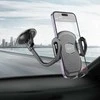 Automobilinis telefono laikiklis Hoco H10 (windshield) juodas