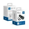 BlueStar Įkroviklis automobilinis Blue Star (1xUSB-C; QC 3.0; 30W) + laidas "USB-C(Type-C) to USB-C(Type-C)" juodas