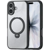Dux Ducis Aimo Mag dėklas su Magnetic Ring and Stand skirtas Apple iPhone 17 – juodos spalvos