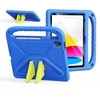 Dėklas Dux Ducis Puff Apple iPad 10.9 2022/iPad 11 2025 mėlynas