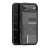 Dėklas Dux Ducis Shld Apple iPhone Air juodas (Umbra Pattern)