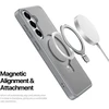 Dėklas Dux Ducis Yind Magnetic Stand Samsung S942 S26 pilkas