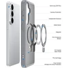 Dėklas Dux Ducis Yind Magnetic Stand Samsung S947 S26 Plus pilkas