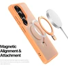 Dėklas Dux Ducis Yind Magnetic Stand Samsung S948 S26 Ultra oranžinis