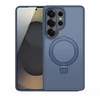 Dėklas Dux Ducis Yind Magnetic Stand Samsung S948 S26 Ultra tamsiai mėlynas
