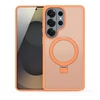 Dėklas Dux Ducis Yind Magnetic Stand Samsung S948 S26 Ultra oranžinis