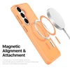 Dėklas Dux Ducis Yind MagSafe Samsung S947 S26 Plus oranžinis