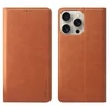 Dėklas HDD Magnetic Wallet Case Samsung A266 A26 5G rudas