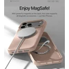 Dėklas Mercury Pure Magsafe Silicon Case Apple iPhone 17 Pro Max rožinio smėlio