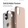 Dėklas Mercury Pure Magsafe Silicon Case Apple iPhone 17 rožinio smėlio