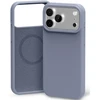 Dėklas Mercury Pure Magsafe Silicon Case Apple iPhone 17 Pro Max levandos pilka