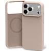 Dėklas Mercury Pure Magsafe Silicon Case Apple iPhone 17 Pro rožinio smėlio