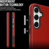 Dėklas Perfectionists Triangle Case Samsung A566 A56 5G raudonas