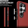 Dėklas Perfectionists Triangle Case Samsung S918 S23 Ultra 5G raudonas
