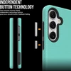 Dėklas Perfectionists Triangle Case Samsung G991 S21 5G žalias