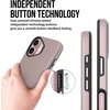 Dėklas Perfectionists Triangle Mag Case Apple iPhone 16 rožinio aukso