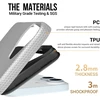 Dėklas Perfectionists Triangle Mag Case Apple iPhone 15 sidabrinis
